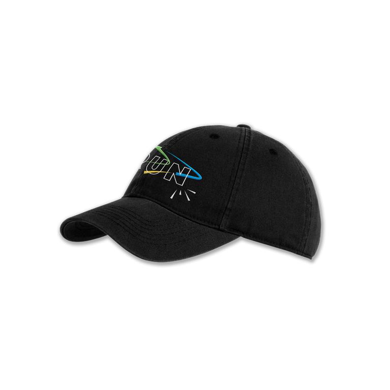 Brooks Heritage Running Cap - Women's - Black/Run Victory (13597-RVHK)